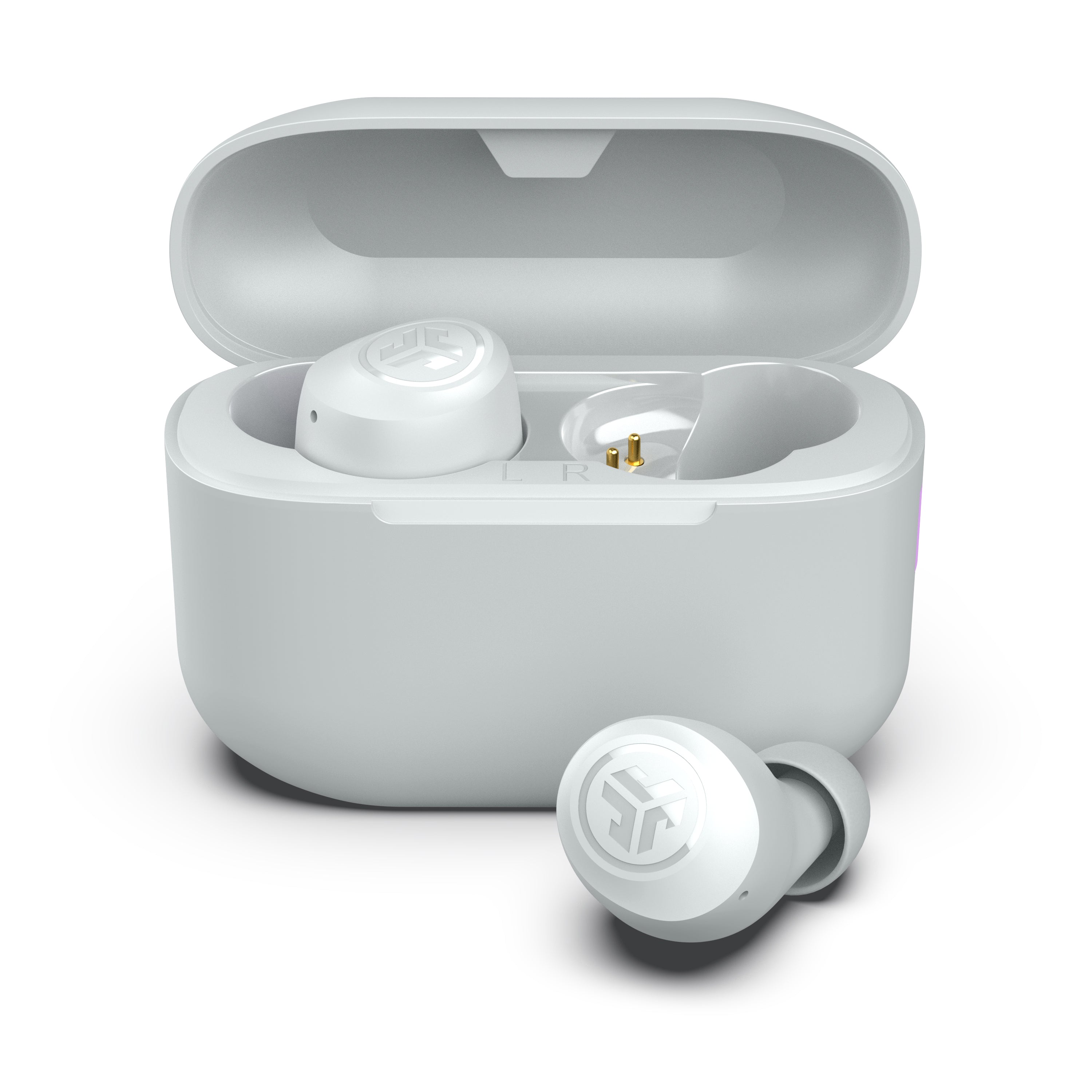 GO POP+ True Wireless Earbuds Mauve - Cloud White