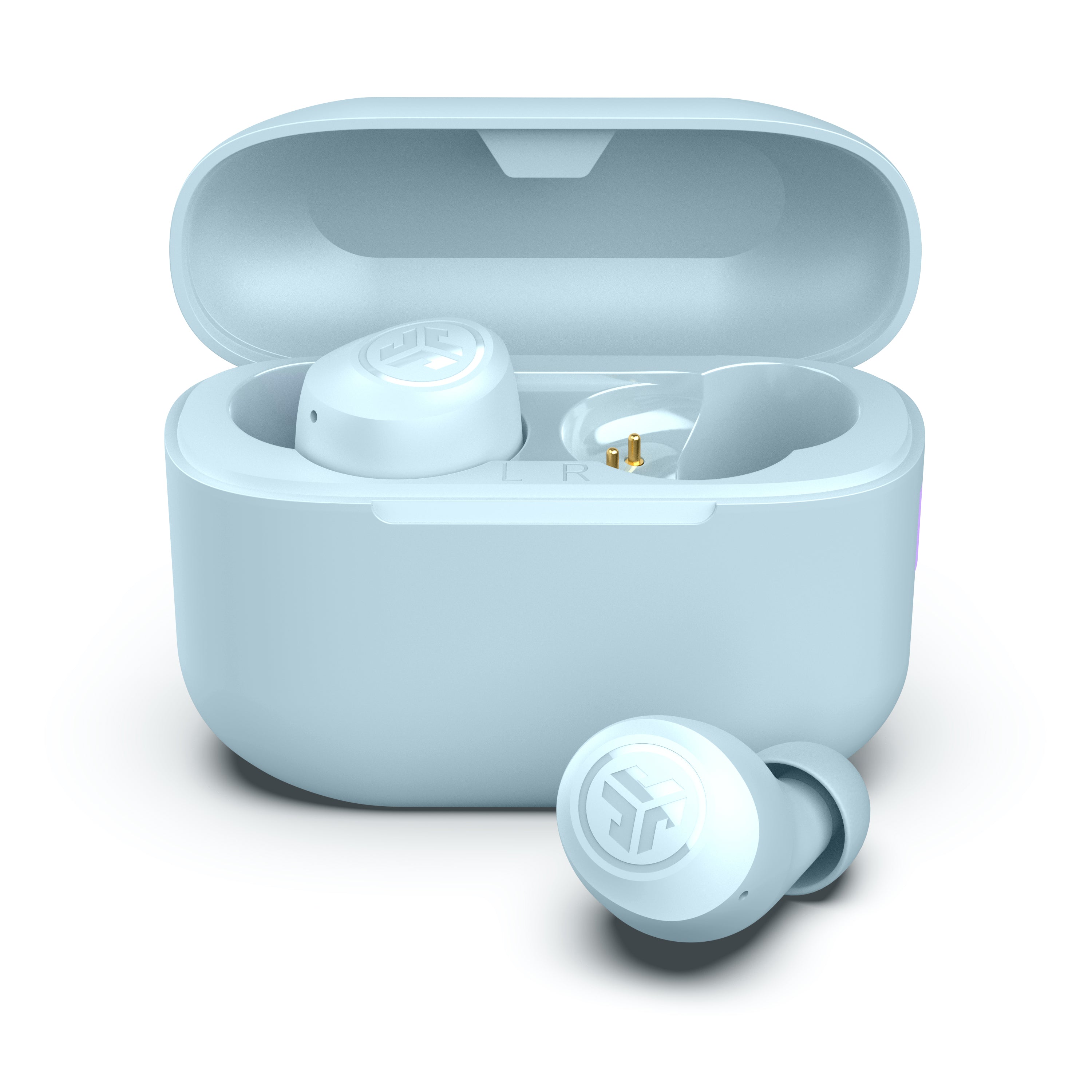 GO POP+ True Wireless Earbuds Mauve - Light Blue