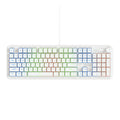 Nightfall Full-Size Wired Gaming Keyboard Pink - White