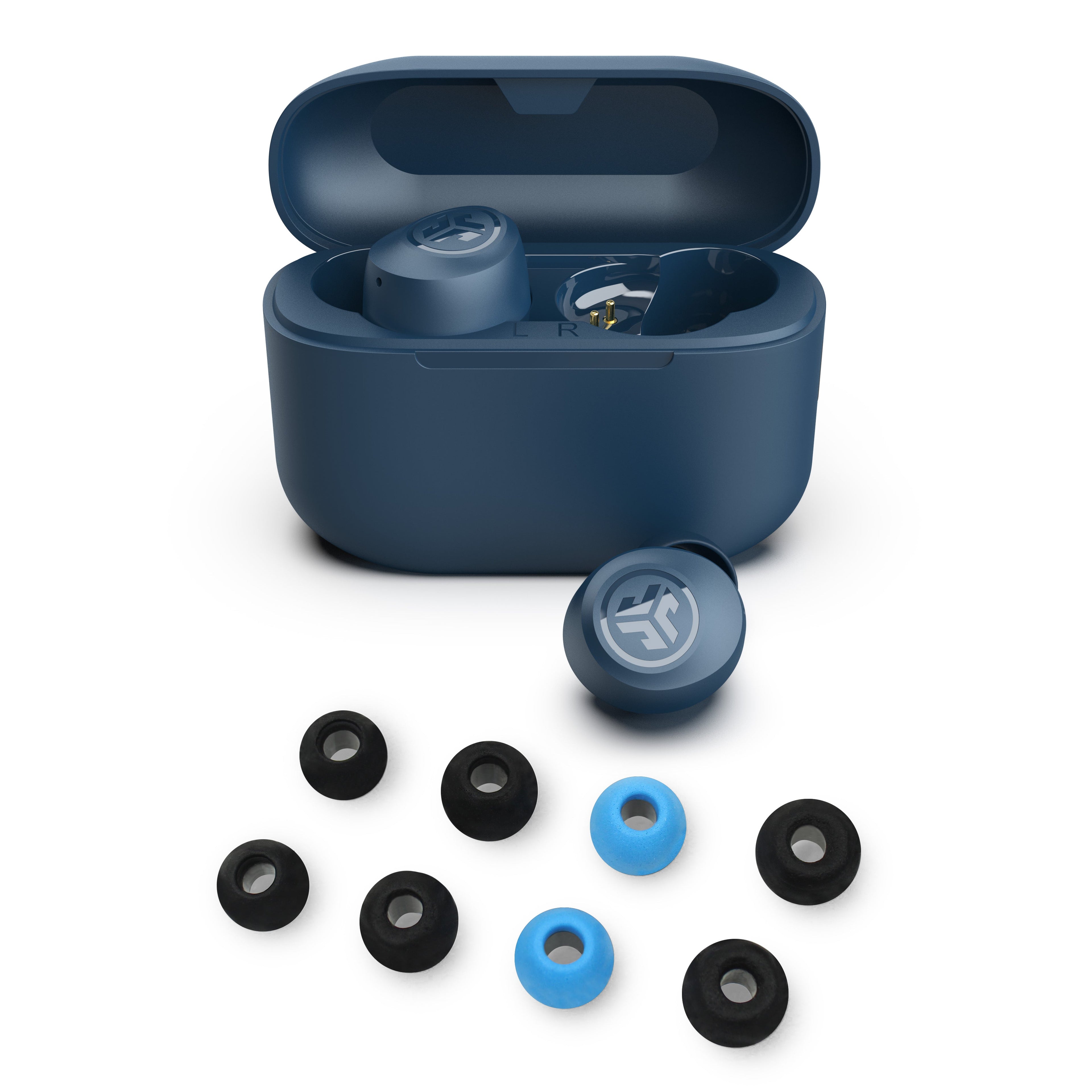 Go Pop+ Cloud Teal and Cloud Foam Tips Gift Set - Navy