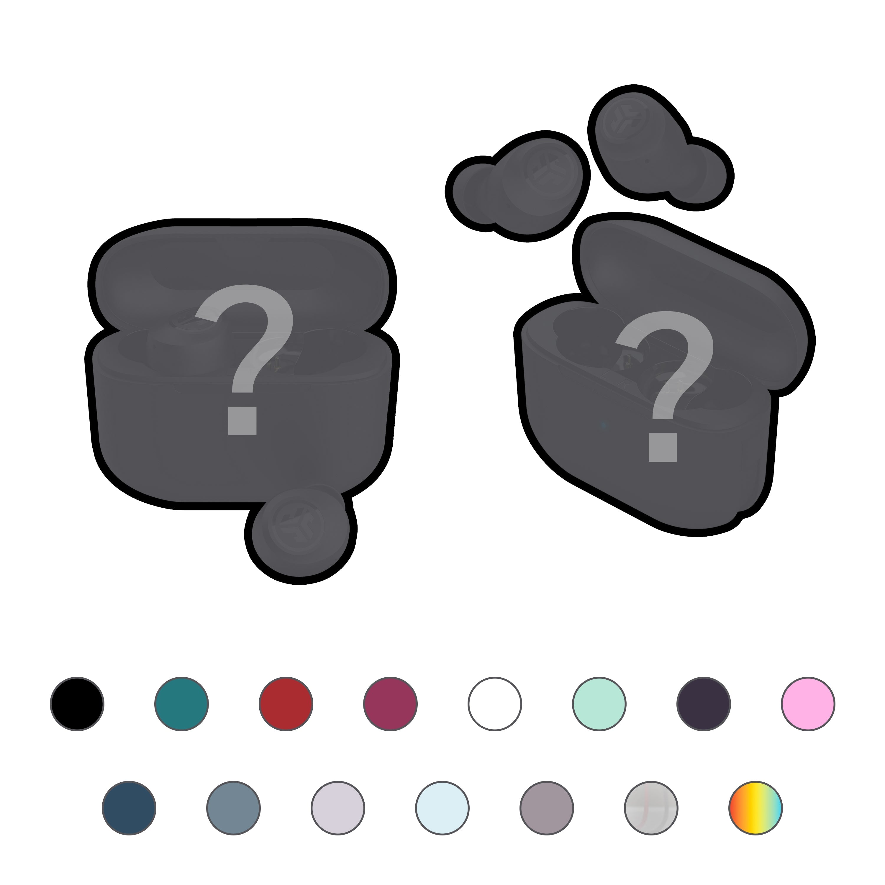 GO POP+ True Wireless Earbuds Mauve - Mystery 2-Pack